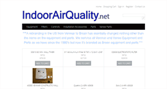 Desktop Screenshot of indoorairquality.net